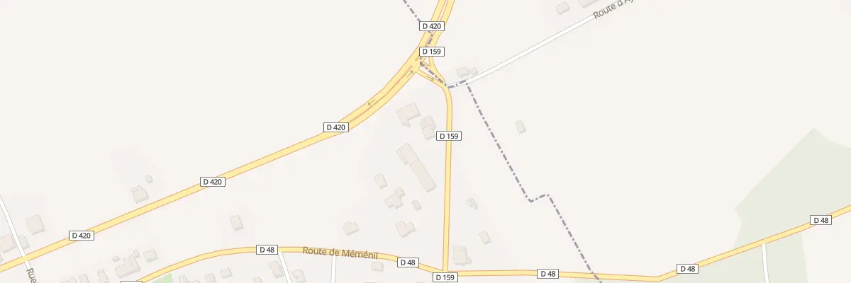 Plan du 2 Rte de Remiremont à Aydoilles