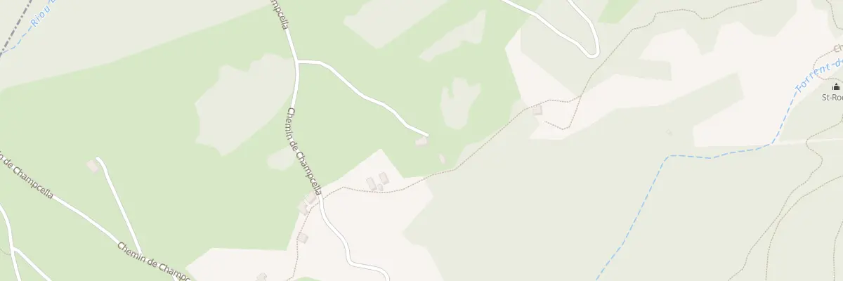 Plan du 2846 Che de Champcella à Saint-Chaffrey