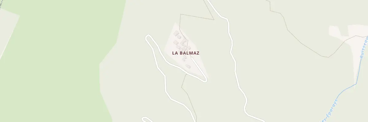 Plan du 5337 La Balmaz à Montagny