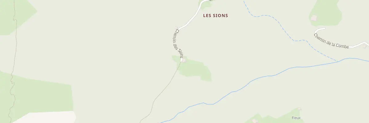 Plan du 1175 Che des Sions à Cordon