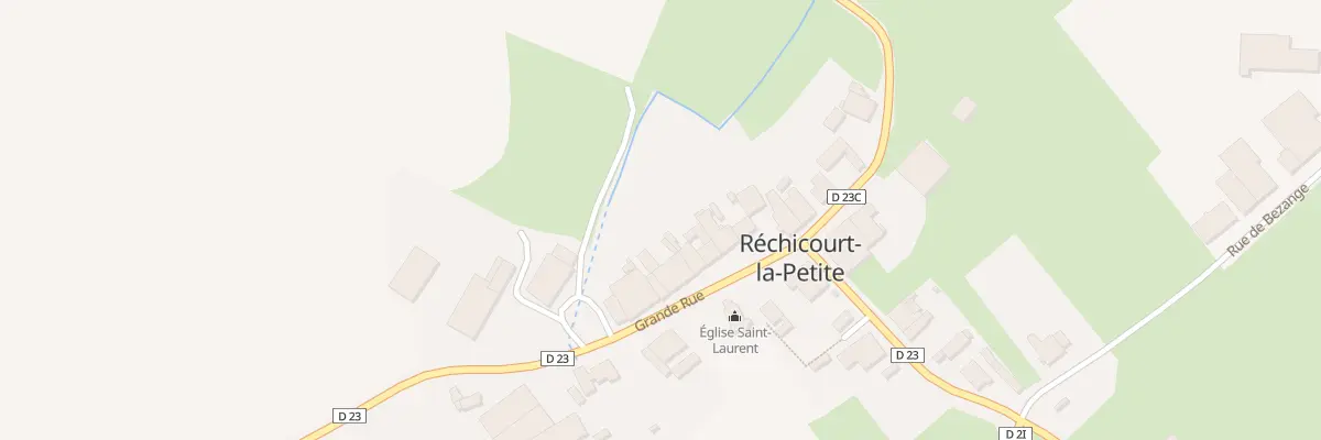 Plan du 10 Grande Rue à Réchicourt-la-Petite