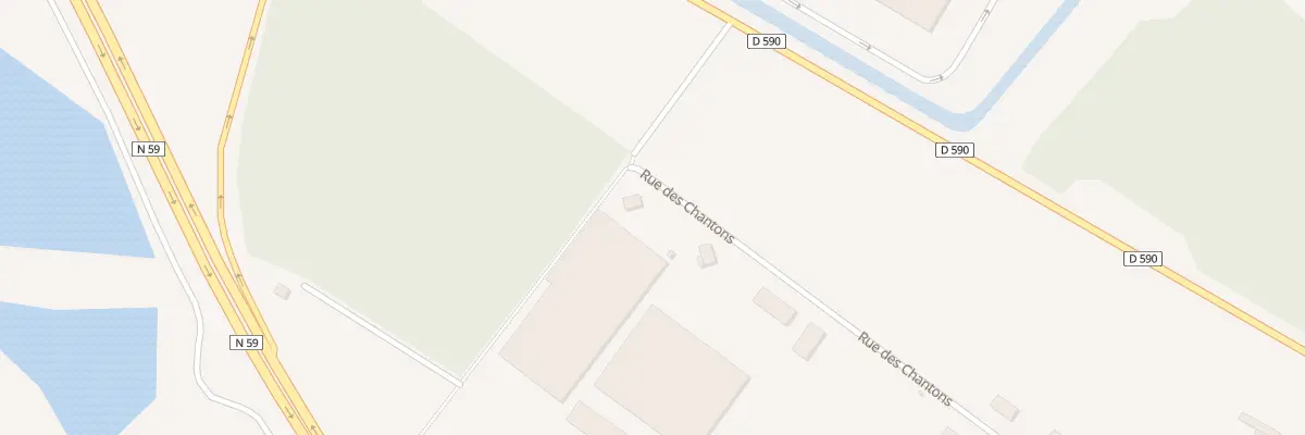 Plan du 33 Rue des Chantons à Laronxe