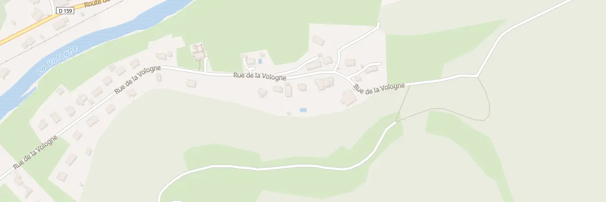 Plan du 64 Rue de la Vologne à Jarménil