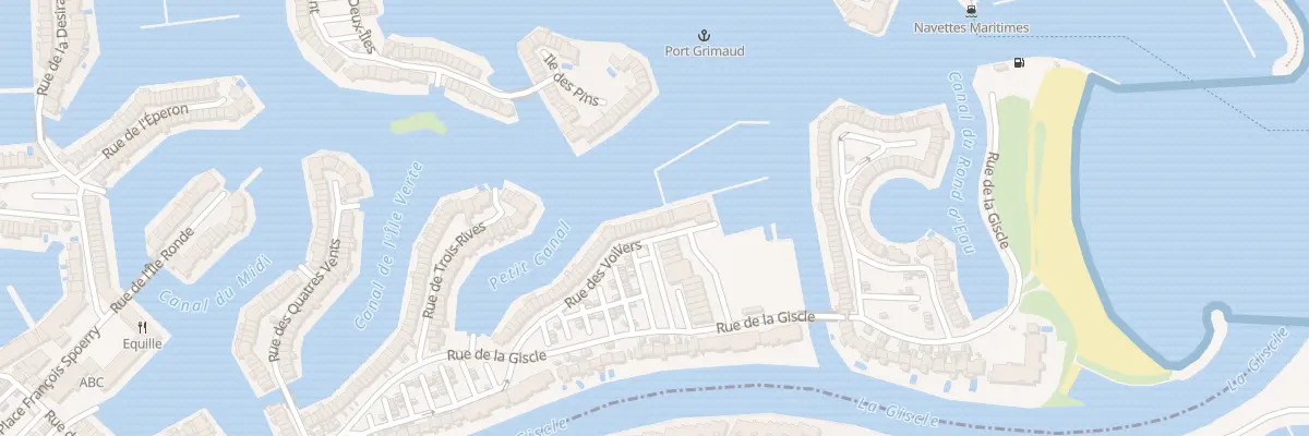 Plan du 3 Rue des Voiliers à Grimaud