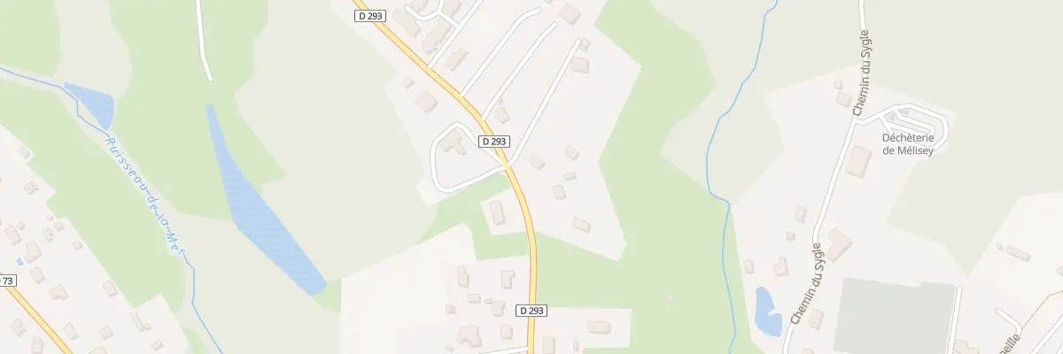 Plan du 30 Rte des Echelets à Mélisey