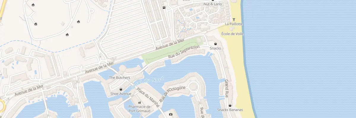 Plan du 34 Rue du Septentrion à Grimaud