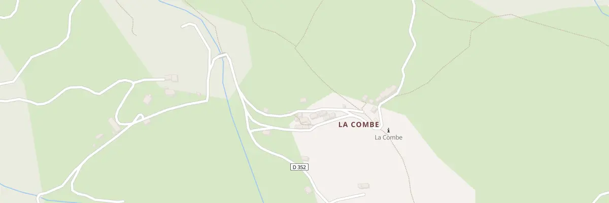 Plan du 5019 Combe et Chastel à Beauvezer
