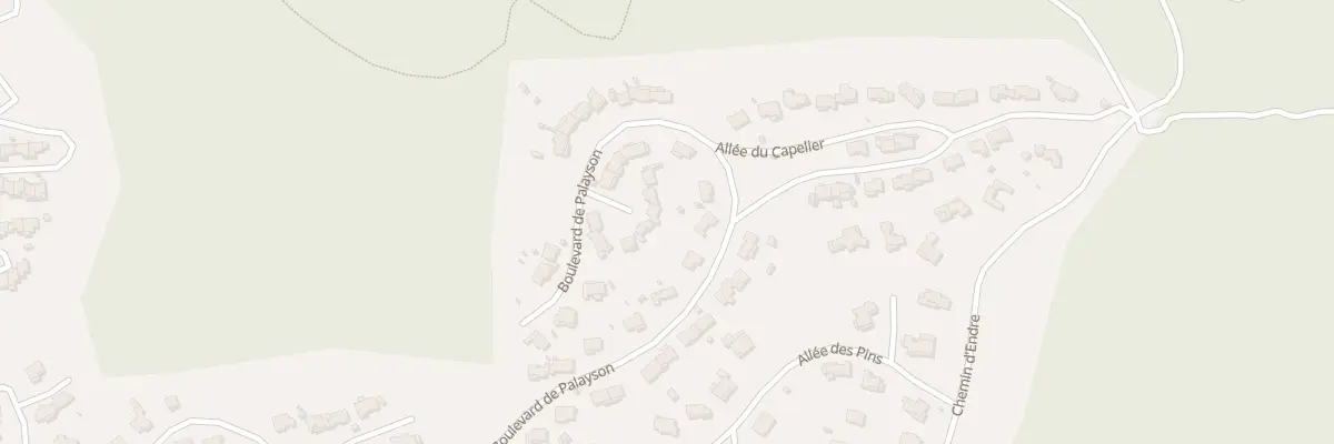 Plan du 21 Pl de Palayson au Muy