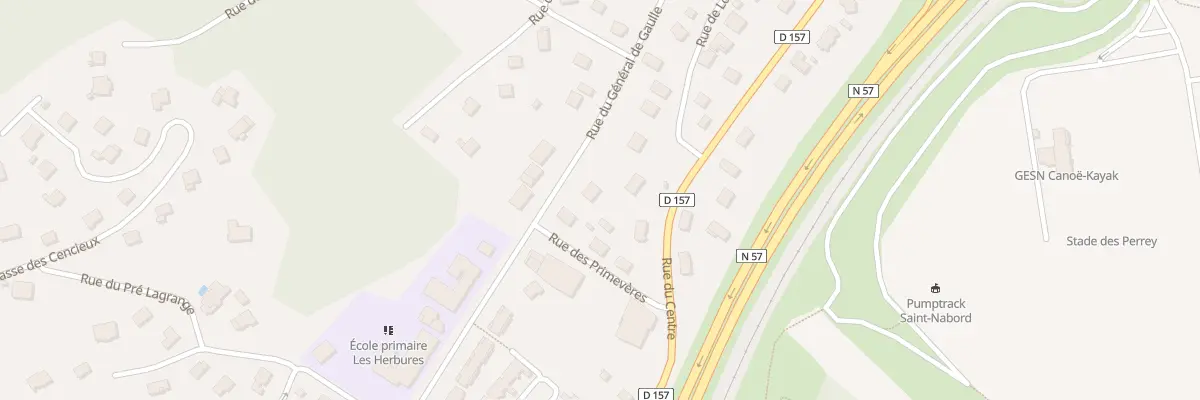 Plan du 32 Rue du Général de Gaulle à Saint-Nabord