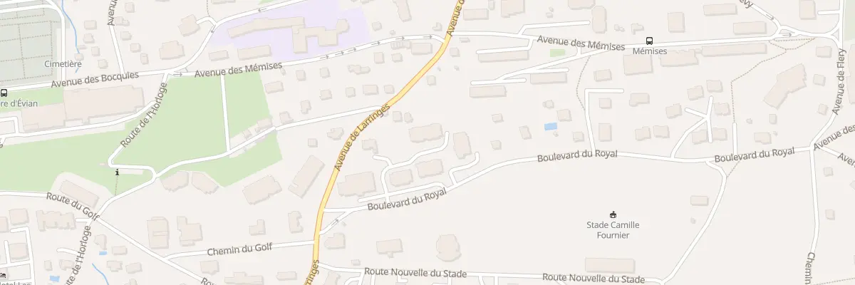Plan du 2 Bd Du Royal à Évian-les-Bains
