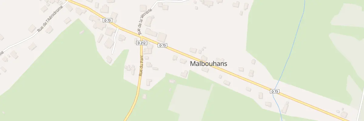 Plan du 6 Rue de la Saulnaire à Malbouhans