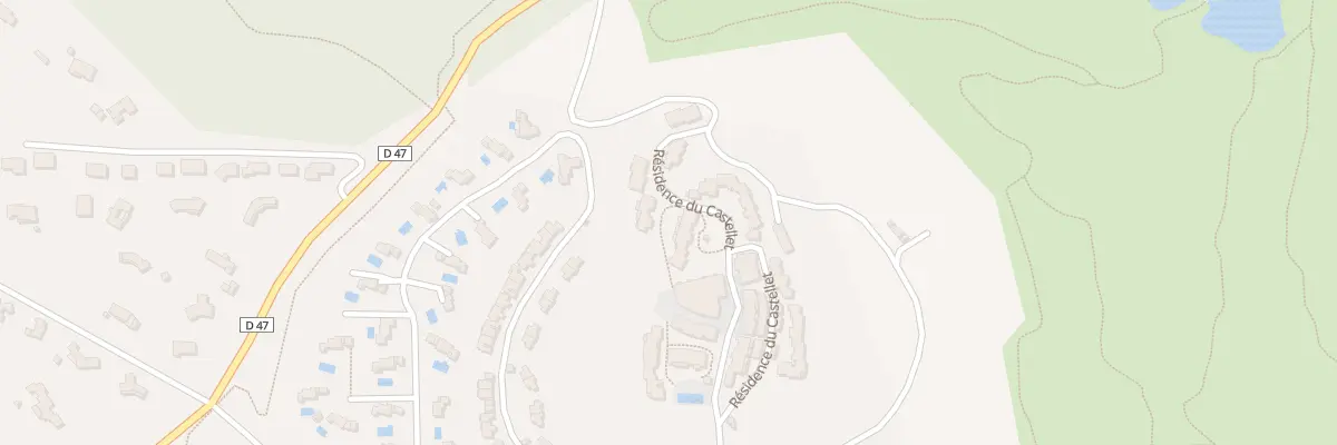 Plan du 20 Res du Castellet à La Motte