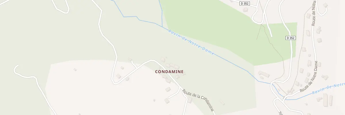 Plan du 6 Condamine à Beauvezer