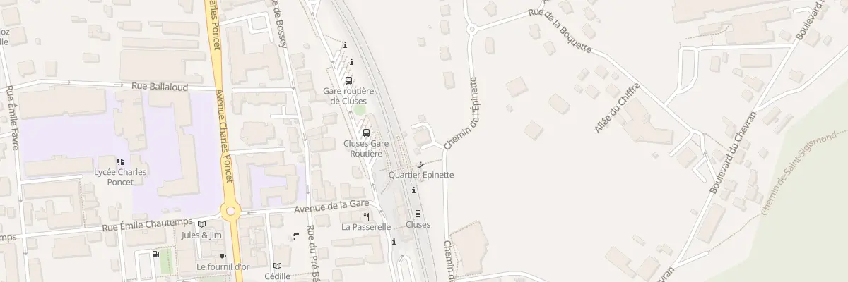 Plan du 219 Che de l’Epinette à Cluses