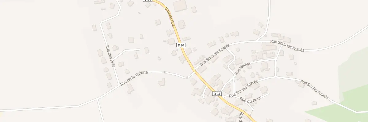 Plan du 17 Rue Grande Rue à Granges-le-Bourg