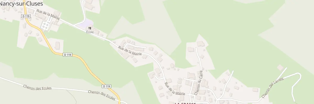 Plan du 445 Rue de la mairie à Nancy-sur-Cluses