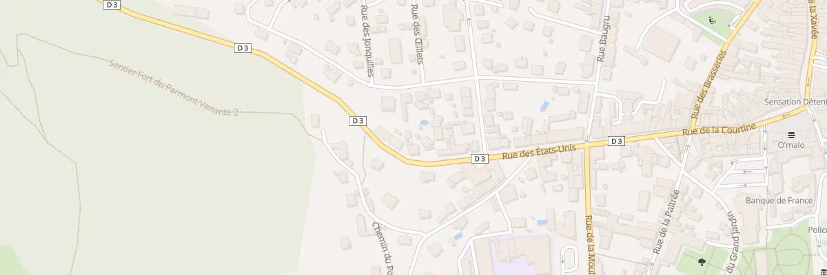 Plan du 28 Rue des Etats-Unis à Remiremont