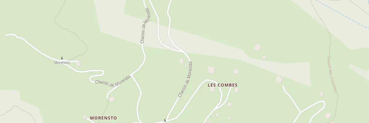 Plan du 261 Che de Morensto à Hauteluce