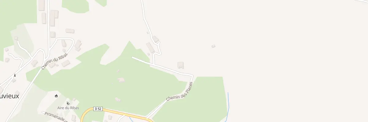 Plan du 230 Che des Planes à Châteauvieux