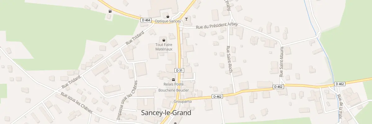 Plan du 42 Rue du 7 Septembre 1944 à Sancey
