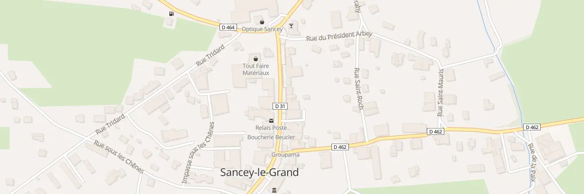 Plan du 40 Rue du 7 Septembre 1944 à Sancey