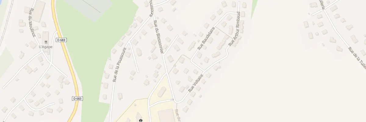 Plan du 4 Rue Baudelaire à L’Isle-sur-le-Doubs