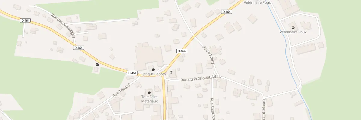 Plan du 35 Rue Mal de Lattre de Tassigny à Sancey