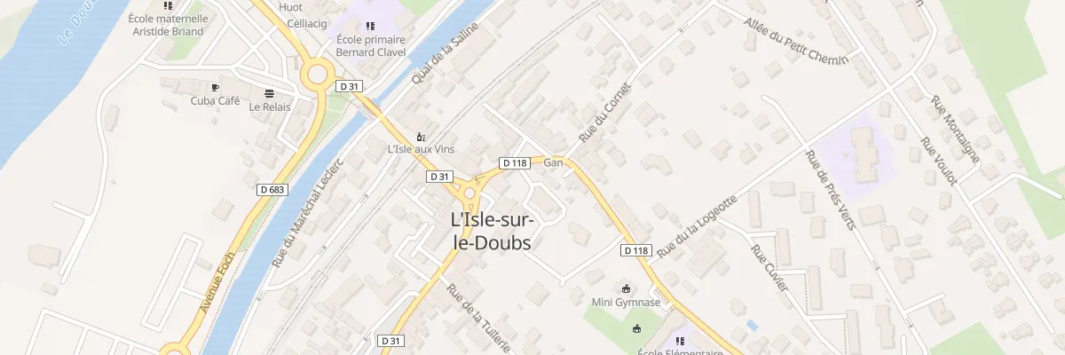 Plan du 6 Imp du Grand Verger à L’Isle-sur-le-Doubs