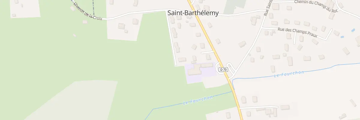 Plan du 13 Imp du Chateau à Saint-Barthélemy