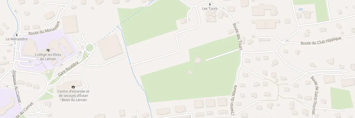 Plan du 14 Rte Des Verdannes à Évian-les-Bains