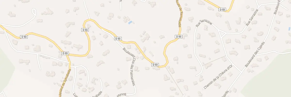 Plan du 411 Rte de Ramatuelle à La Croix-Valmer