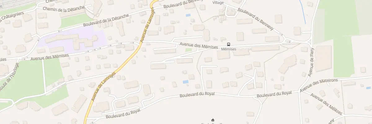 Plan du 32 Imp Des Memises à Évian-les-Bains