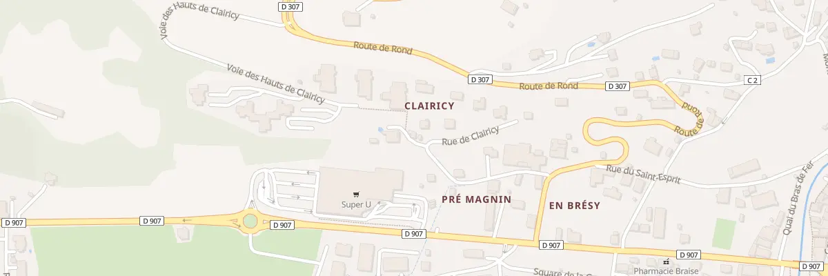 Plan du 177 Rue de clairicy à Taninges