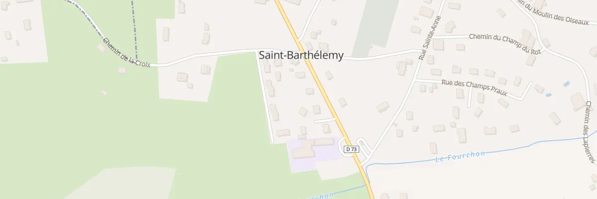 Plan du 20 Rte de Ronchamp à Saint-Barthélemy