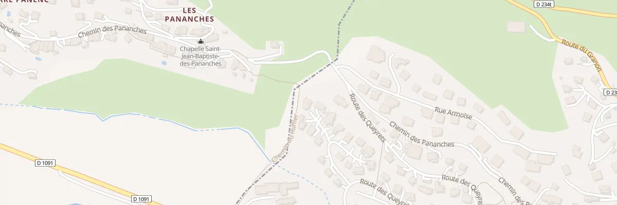 Plan du 139 Imp des Sables à Saint-Chaffrey