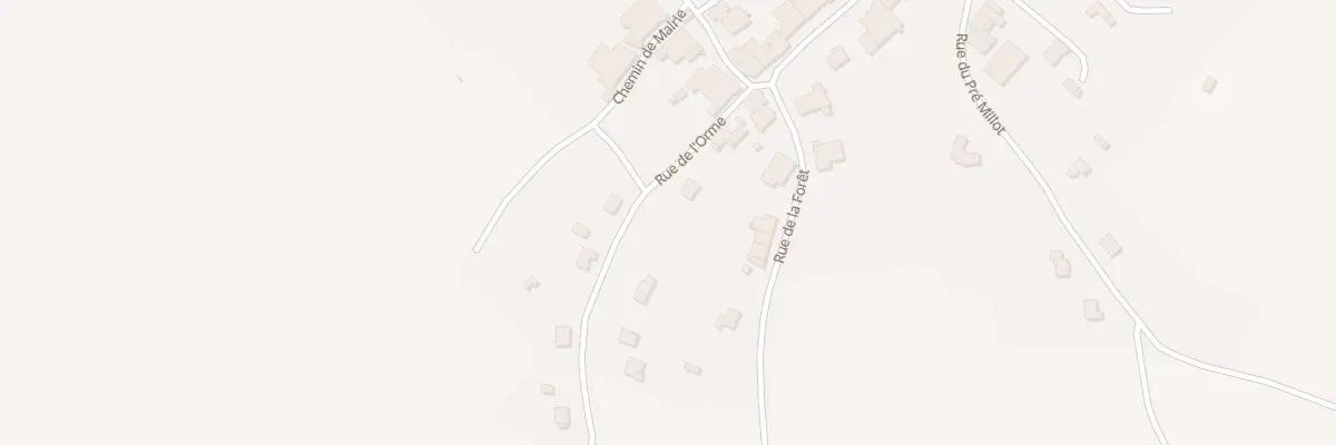 Plan du 1T Rue de l’Orme à Romont