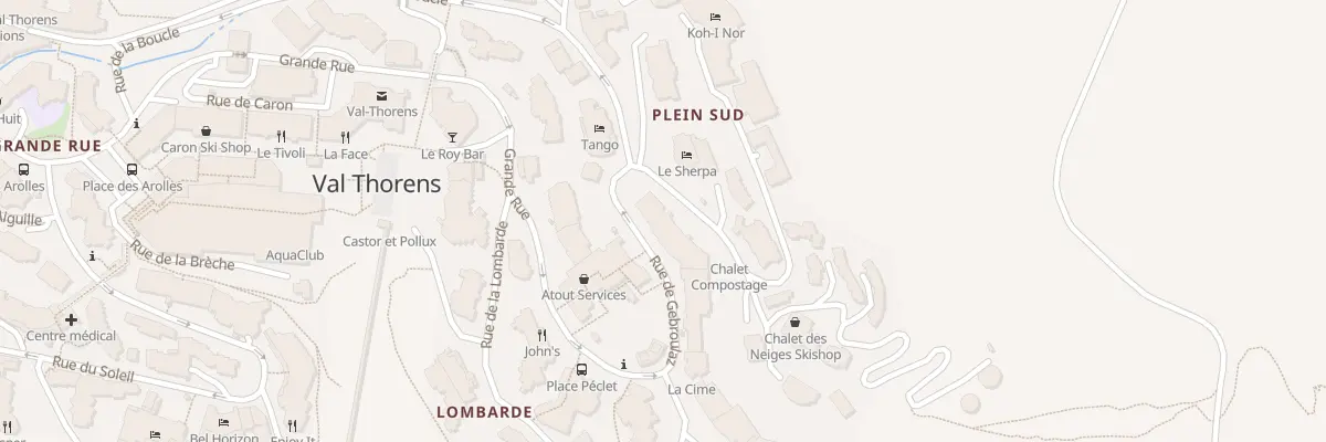 Plan du 102 Rue de Gébroulaz aux Belleville