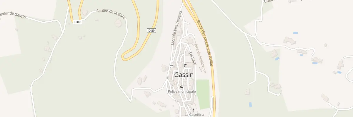 Plan du 6 Rue Longue à Gassin