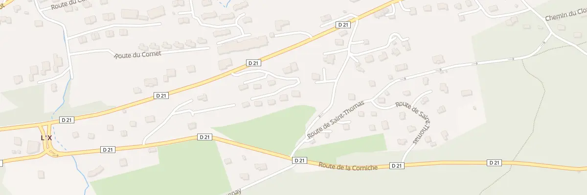 Plan du 69 Rte de la Corniche à Évian-les-Bains