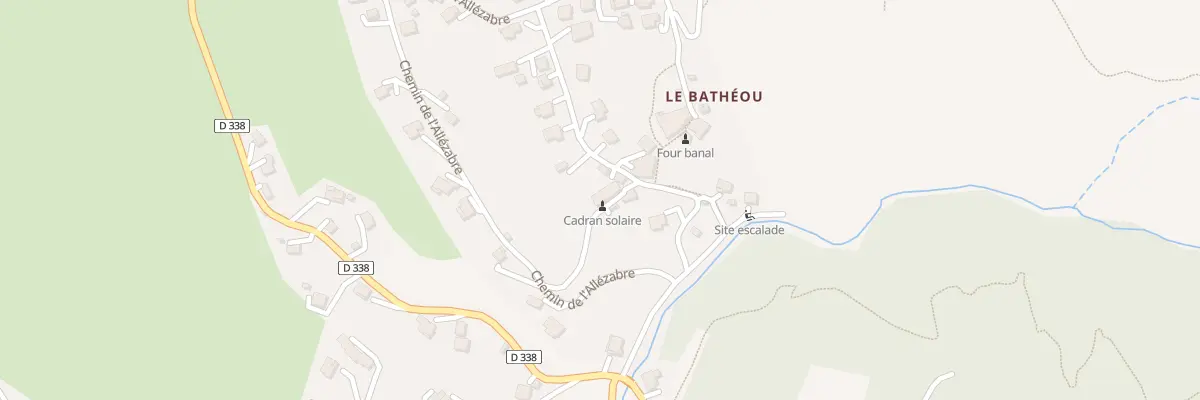 Plan du 5171 Le Batheoud à La Roche-de-Rame