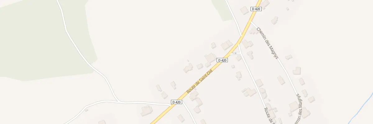 Plan du 15 Rte de St Die à Fontenay
