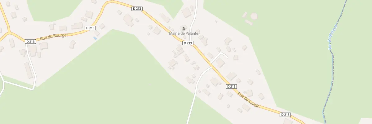Plan du 4 Rue du Lavoir à Palante