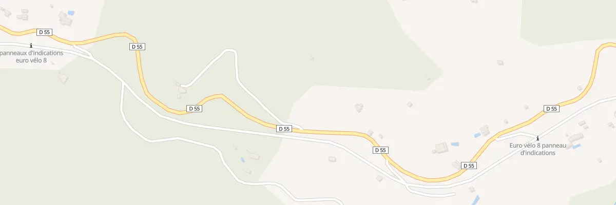 Plan du 5537 Les Combes à Claviers
