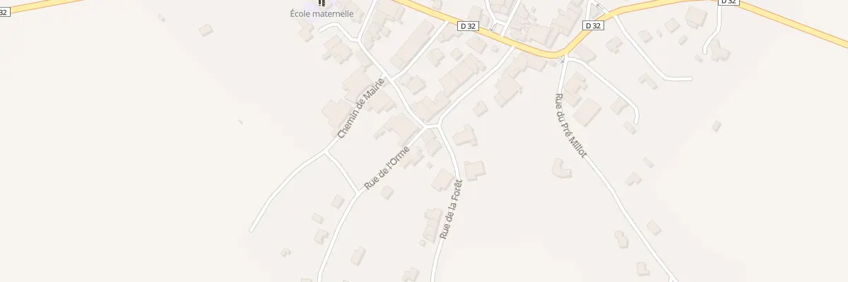 Plan du 12 Rue de la Forêt à Romont