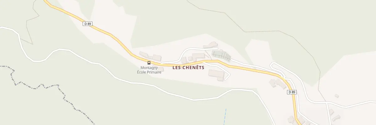 Plan du 5060 Sur l’Eglise à Montagny