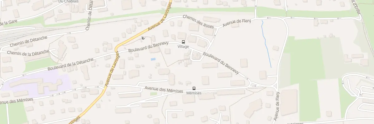 Plan du 8 Che Du Bennevy à Évian-les-Bains