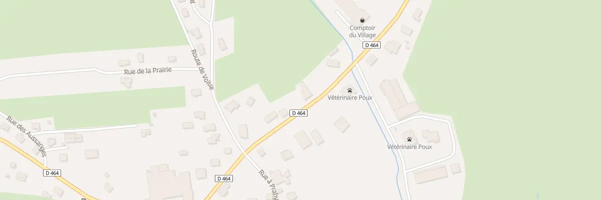 Plan du 36 Rue Mal de Lattre de Tassigny à Sancey