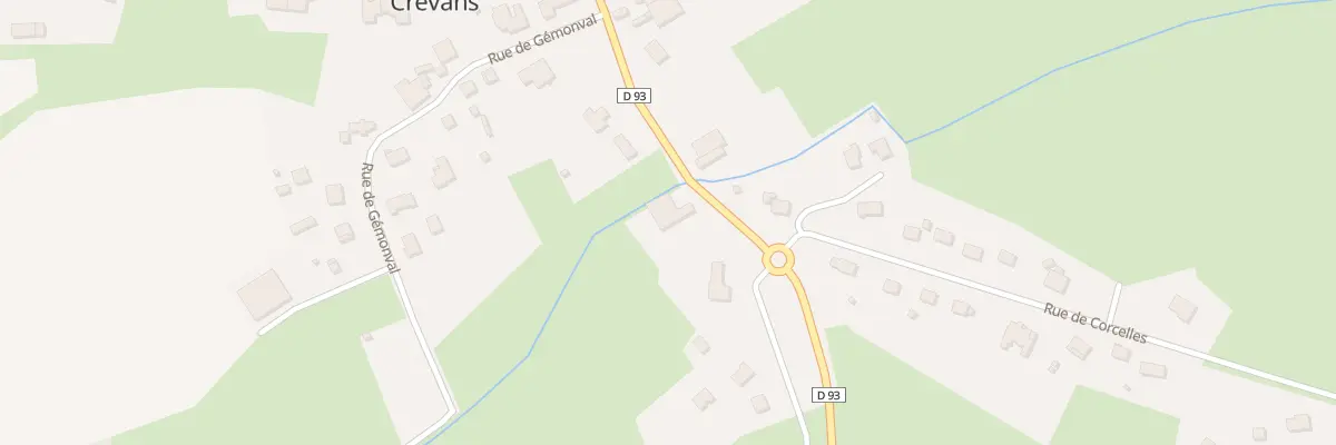 Plan du 6 Rue de Corcelles à Crevans-et-la-Chapelle-lès-Granges