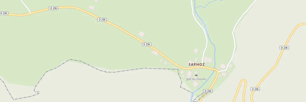 Plan du 5080 Saphoz à Esmoulières