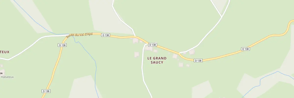 Plan du 5008A Moulin du Grand Saucy à La Montagne